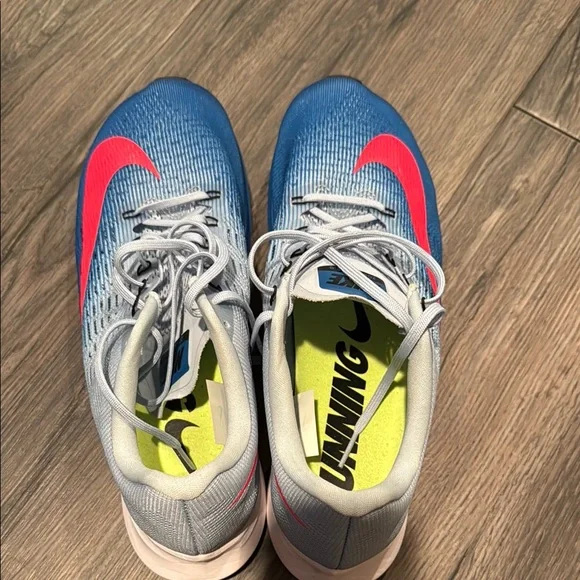Nike Men's Blue and Pink Zoom Elite 9 Running Shoes Size 11. - Picture 4 of 6